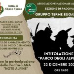 Intitolazione "Parco degli Alpini"